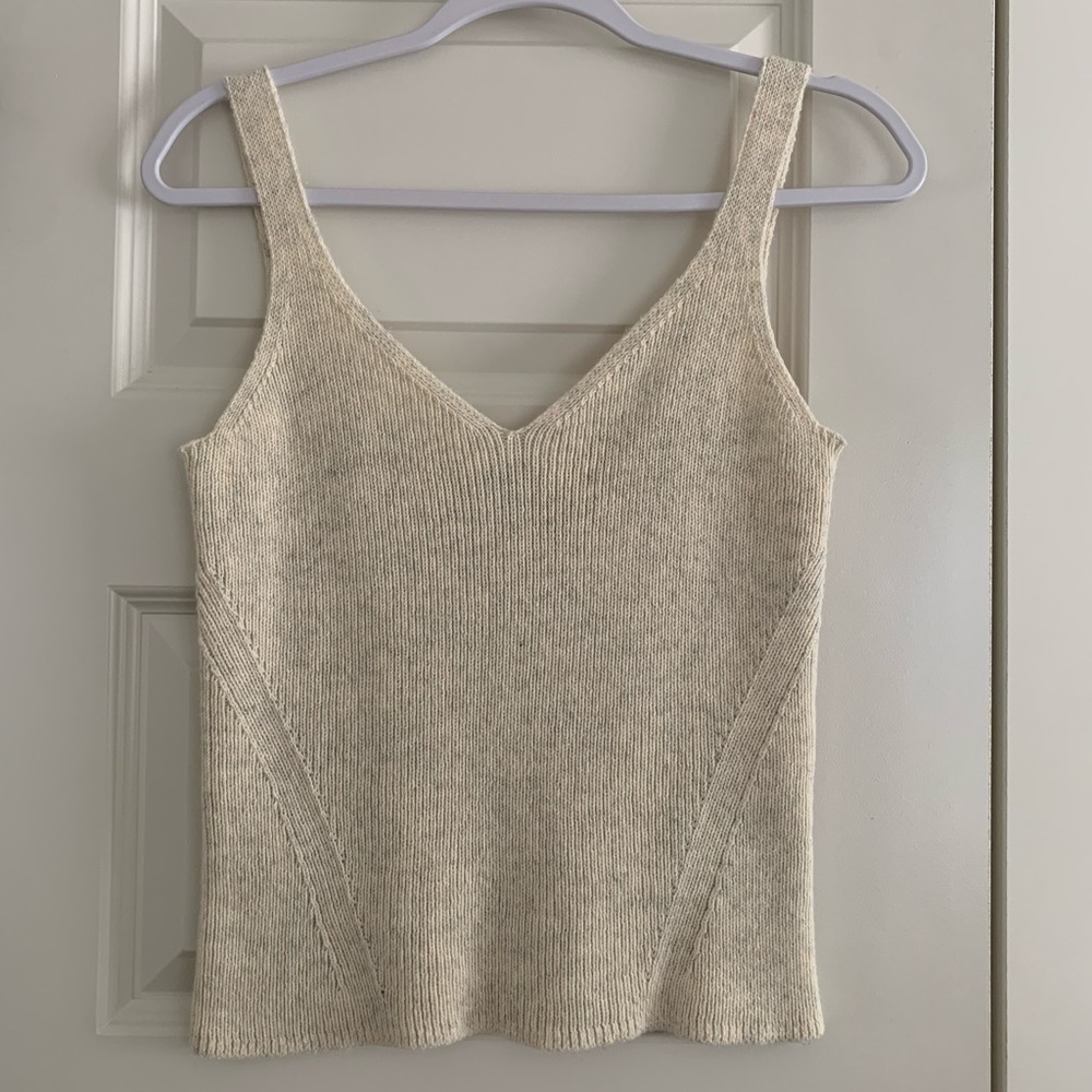 V-Neck Rib-Knit Sweater Tank - Old Navy